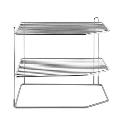 Lakeland Chrome Plated Corner Plate Rack image(5)