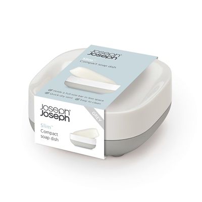 Joseph Joseph Compact Soap Dish Grey image(4)