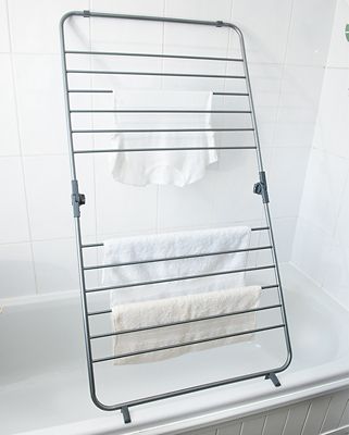 Over-Bath Indoor Clothes Airer Deluxe Grey 7.5m image(4)