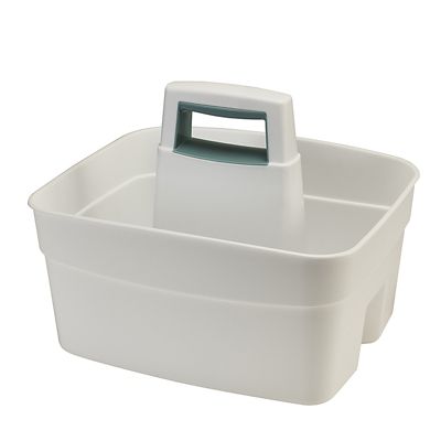 Deep Multipurpose Cleaning Caddy White image(1)