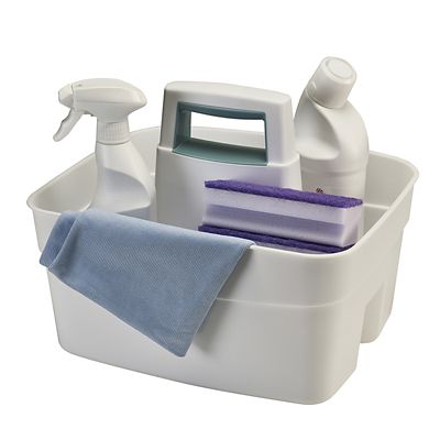 Deep Multipurpose Cleaning Caddy White image(3)