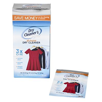 Dry Cleaners Secret Dry Cleaner Pack of 6 Cloths