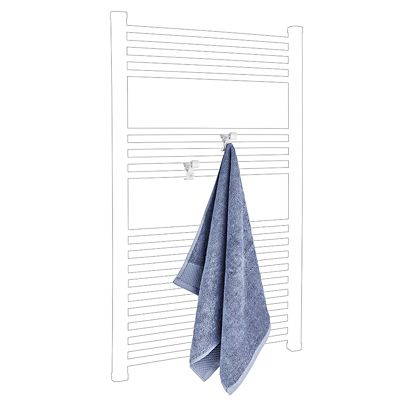 Clip-On Tea Towel Loops in hooks and hangers at Lakeland