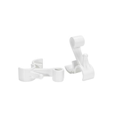 Towel Rail Hooks for Airing Towels and Bathrobes - Pack of 2 - (Image 4)