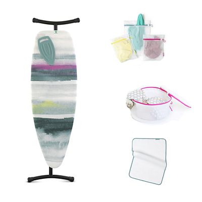 Brabantia Ironing Board D & Accessories, Morning Breeze 135 x 45cm