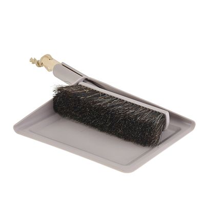 Smart Microfiber System Natural Bristle Dustpan and Brush Set image(2)