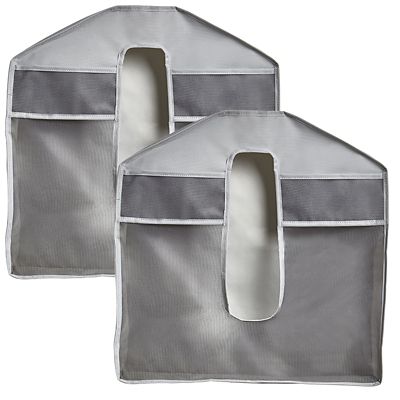 Umbra Stash Cloakroom Organiser Grey x2 Lakeland