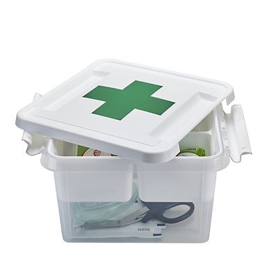 SmartStore Deco Plastic First Aid Box with Insert 8L alt image 2