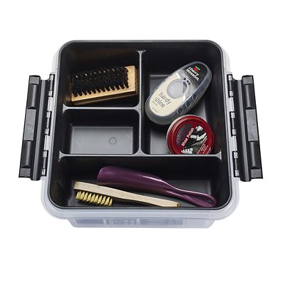 SmartStore Deco Plastic Shoe Care Box with Insert 8L image(5)