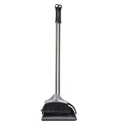 Folding Sweep Set – Long-Handled Broom and Pivoting Dustpan image(4)