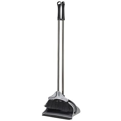 Folding Sweep Set – Long-Handled Broom and Pivoting Dustpan image(5)