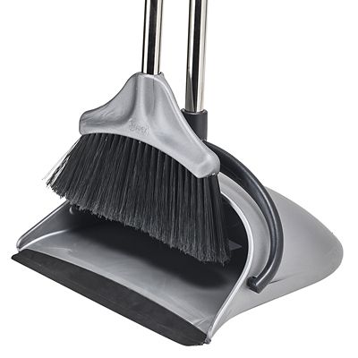 Folding Sweep Set – Long-Handled Broom and Pivoting Dustpan image(6)