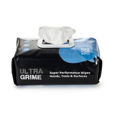 Uniwipe Ultragrime Huge Multipurpose Cleaning Wipes - Pack of 100 image(1)