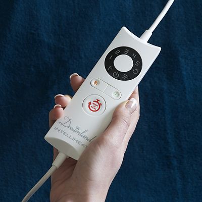 Relaxwell by Dreamland Intelliheat Heated Throw Teal 120 x 160cm - (Image 3)