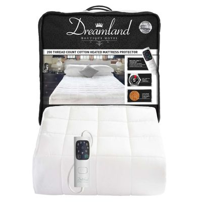 Dreamland Cotton Double Heated Mattress Protector image(8)