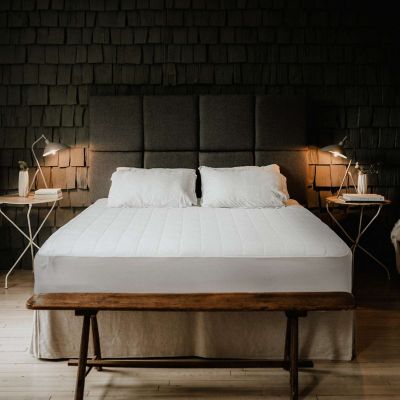 Dreamland Double Dual Control Heated Mattress Protector Quilted Cotton - (Image 2)