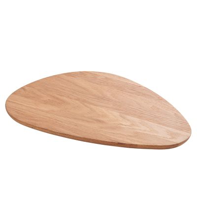 Robert Welch Pebble Chopping Board Solid Oak Large - (Image 4)