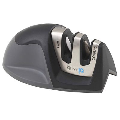 Kitchen IQ Diamond Deluxe Edge Grip 2-Stage Knife Sharpener