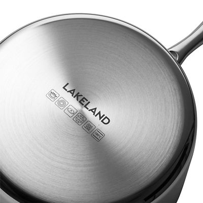 Lakeland 5-Ply Stainless Steel 20cm Lidded Saucepan image(5)