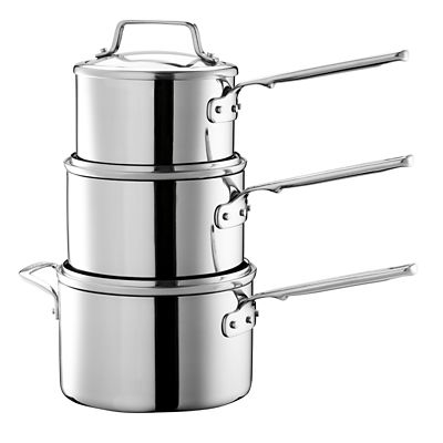 Anolon Authority Multi-Ply Clad Lidded 3pc Pan Set image(1)