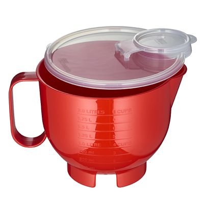 Microwave Cookware Stain Proof – Red Lidded Jug 2L - (Image 4)