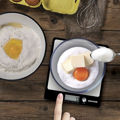 Salter Stainless Steel Aquatronic Kitchen Scales image(2)