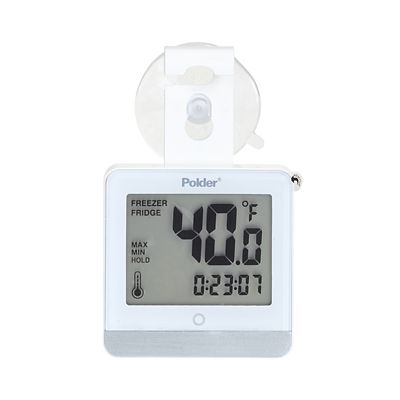 Polder Digital Fridge Freezer Thermometer Lakeland