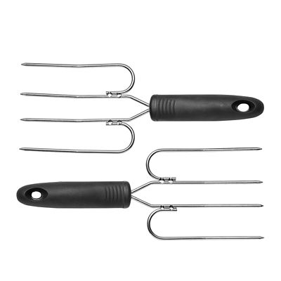 Lakeland Meat and Poultry Roast Lifting Forks x2 Lakeland