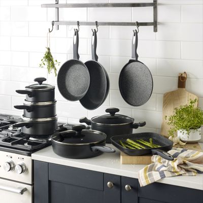 Zyliss Forged Aluminium 3-Piece Pan Set image(2)