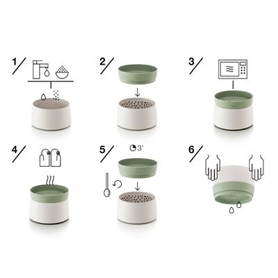 Lékué Quick Quinoa and Rice Cooker - (Image 4)