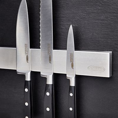 Stellar Stainless Steel Magnetic Knife Rack - (Image 3)