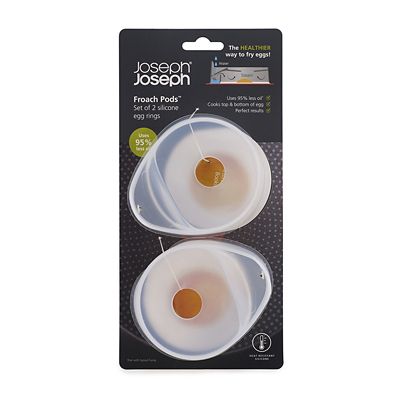 2 Joseph Joseph Froach Pods Silicone Egg Rings image(9)