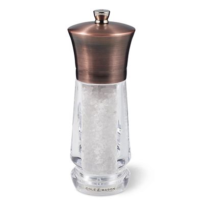 Cole & Mason Exford Antique Brass Salt & Pepper Mill Gift Set - (Image 4)