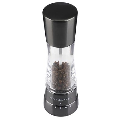 Cole & Mason Derwent Gunmetal Pepper Mill Lakeland