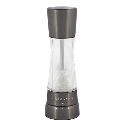 Cole & Mason Derwent Gunmetal Salt Mill - (Image 1)