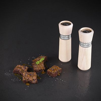 Cole & Mason Lyndhurst Nordic White Salt Mill - (Image 3)