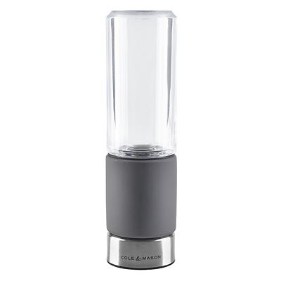 Cole & Mason Regent Concrete & Acrylic Stemless Salt Mill - (Image 4)