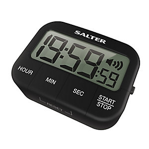 Salter Loud Electronic Timer with Three Volume Settings 355 BKXCDU