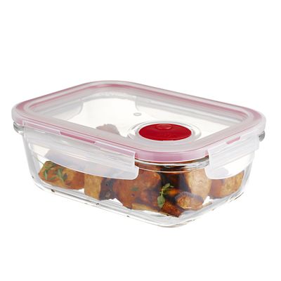 LocknLock Rectangular Glass Food Container 630ml image(1)