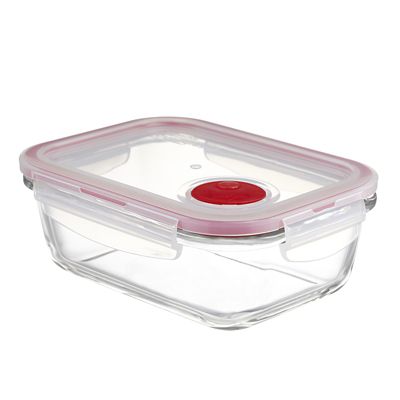 LocknLock Rectangular Glass Food Container 630ml image(2)