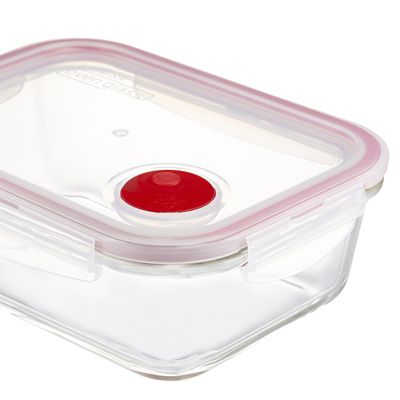 LocknLock Rectangular Glass Food Container 630ml image(3)