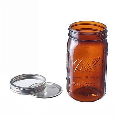 Ball Vintage Amber Preserving Jars 946ml – Pack of 4 - (Image 3)