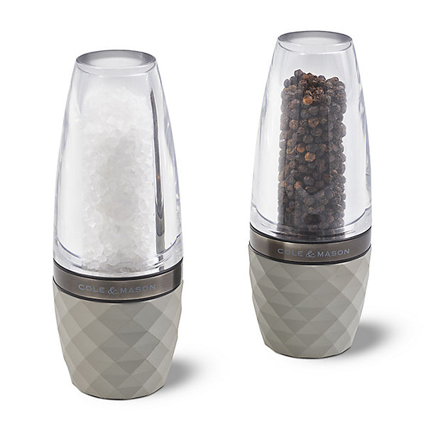Cole & Mason City Concrete & Acrylic Salt and Pepper Mill Gift Set image(1)