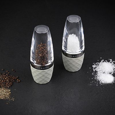 Cole & Mason City Concrete & Acrylic Salt and Pepper Mill Gift Set image(3)