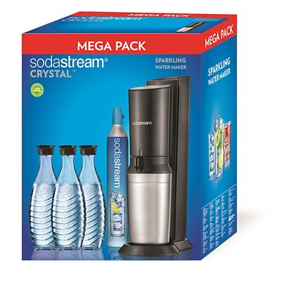 SodaStream Crystal Sparkling Water Maker with Gas | Lakeland