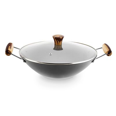 Prue's World Dual Handle Lidded Wok 31cm Dia. image(9)