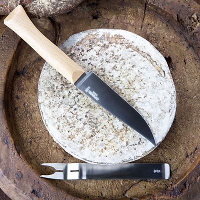 Opinel Cheese Knife and Fork Set - (Image 2)