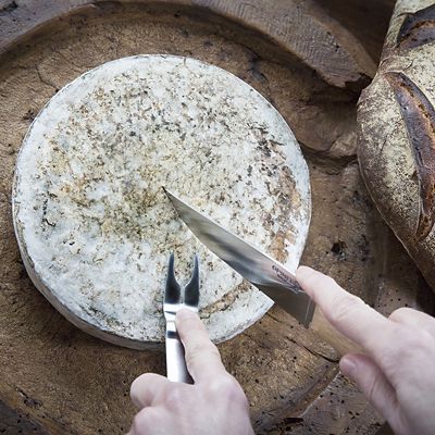 Opinel Cheese Knife and Fork Set - (Image 4)
