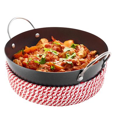 Prue’s World 20cm Karahi Cooking Dish with Serving Basket image(6)
