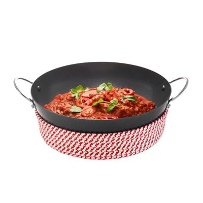Prue’s World 25cm Karahi Cooking Dish with Serving Basket image(5)
